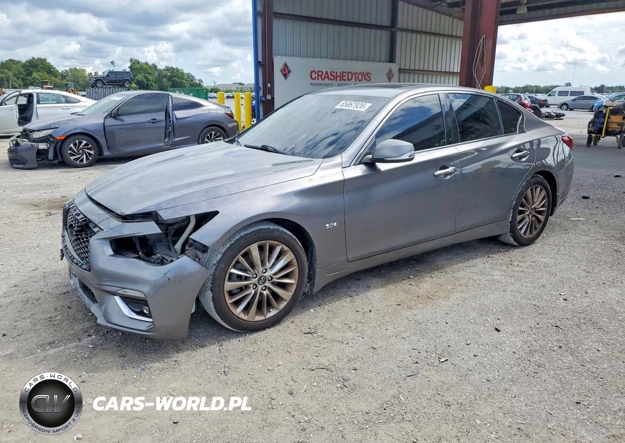2019 Infiniti Q50 3.0T Luxe VIN:JN1EV7AP5KM513691 - 1