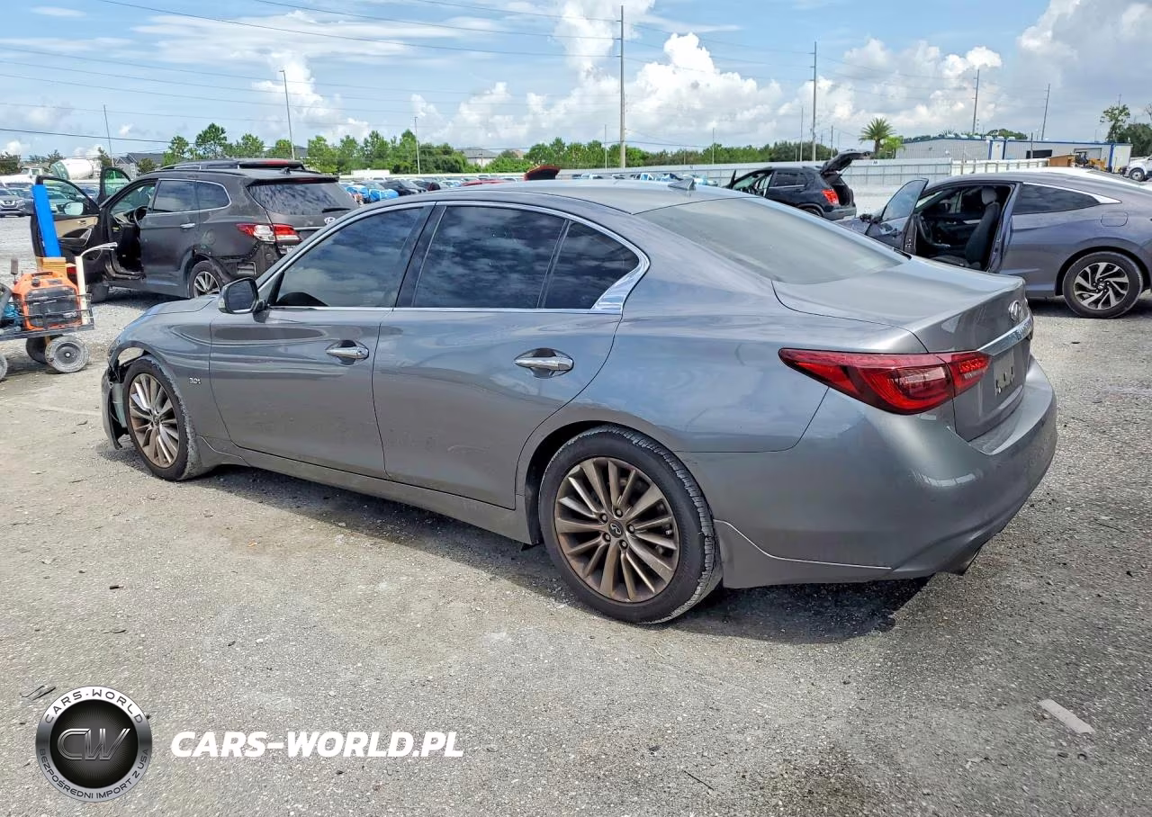 2019 Infiniti Q50 3.0T Luxe VIN:JN1EV7AP5KM513691 - 2