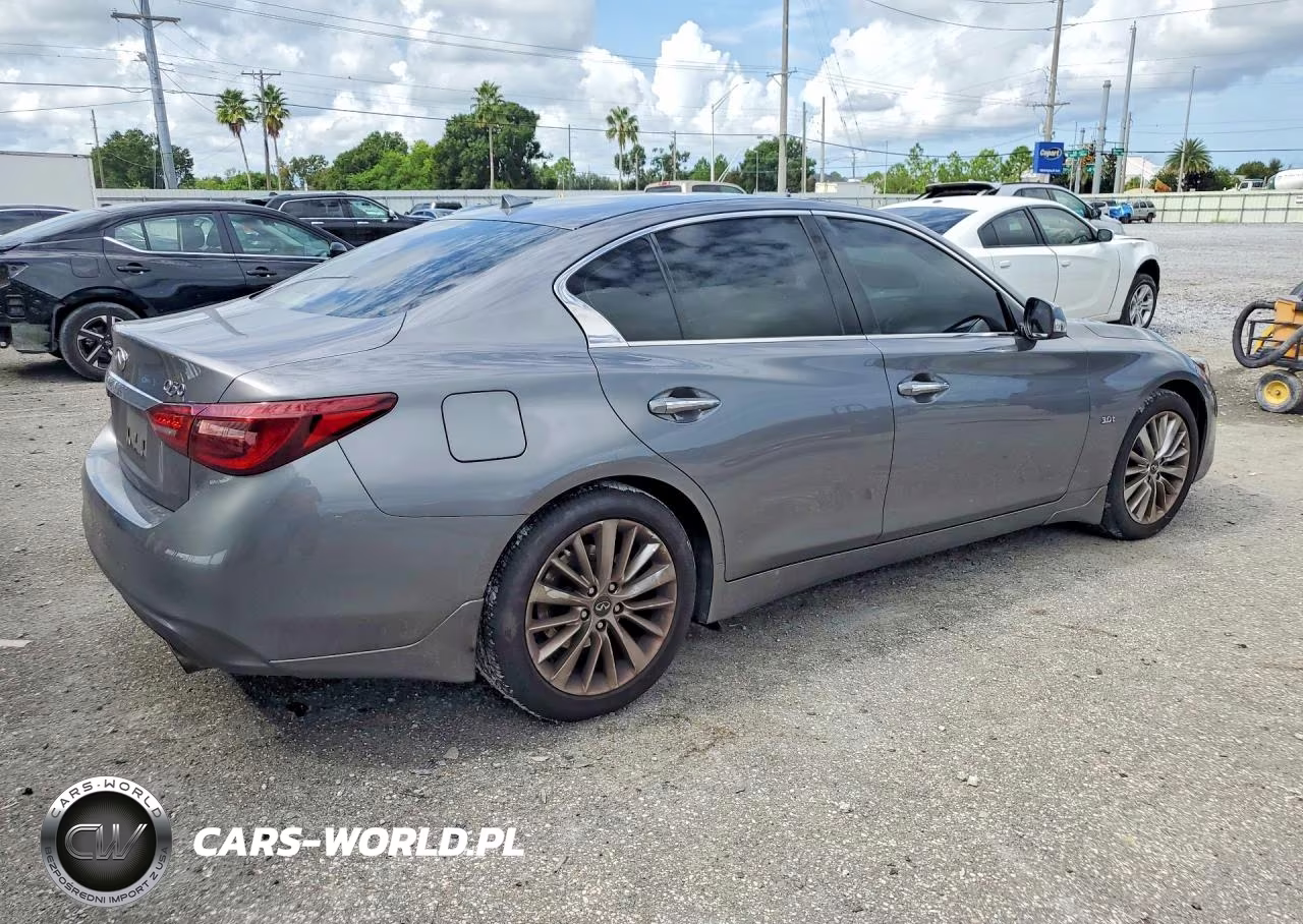2019 Infiniti Q50 3.0T Luxe VIN:JN1EV7AP5KM513691 - 3