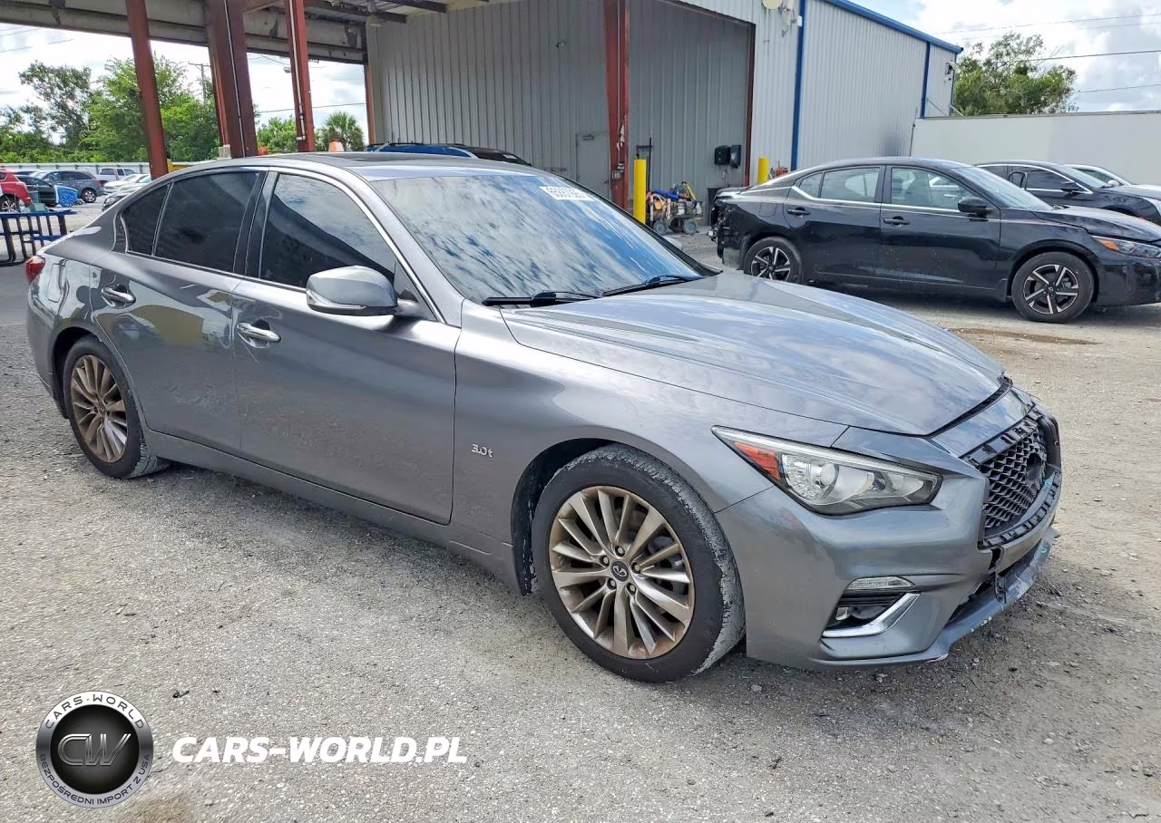 2019 Infiniti Q50 3.0T Luxe VIN:JN1EV7AP5KM513691 - 4