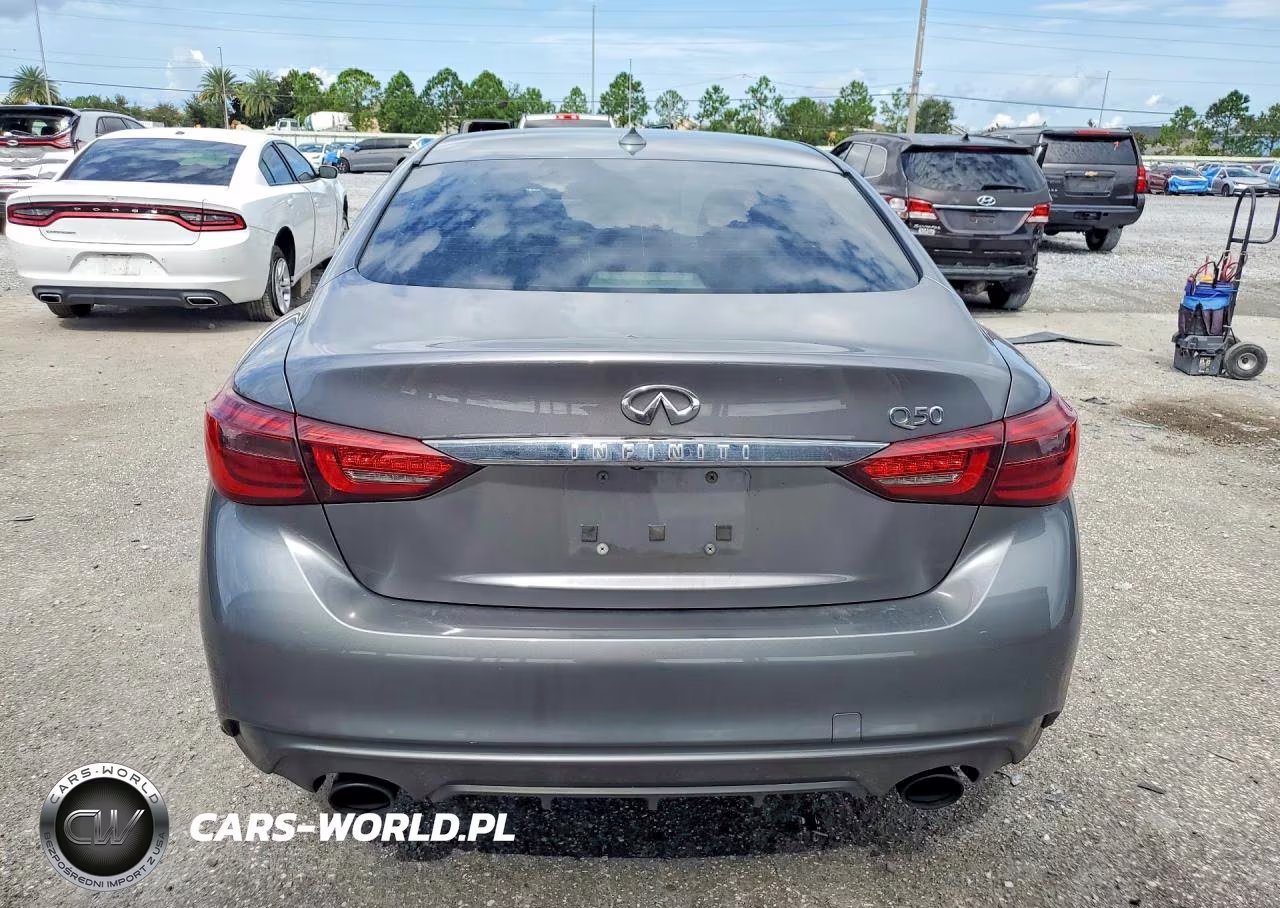 2019 Infiniti Q50 3.0T Luxe VIN:JN1EV7AP5KM513691 - 6