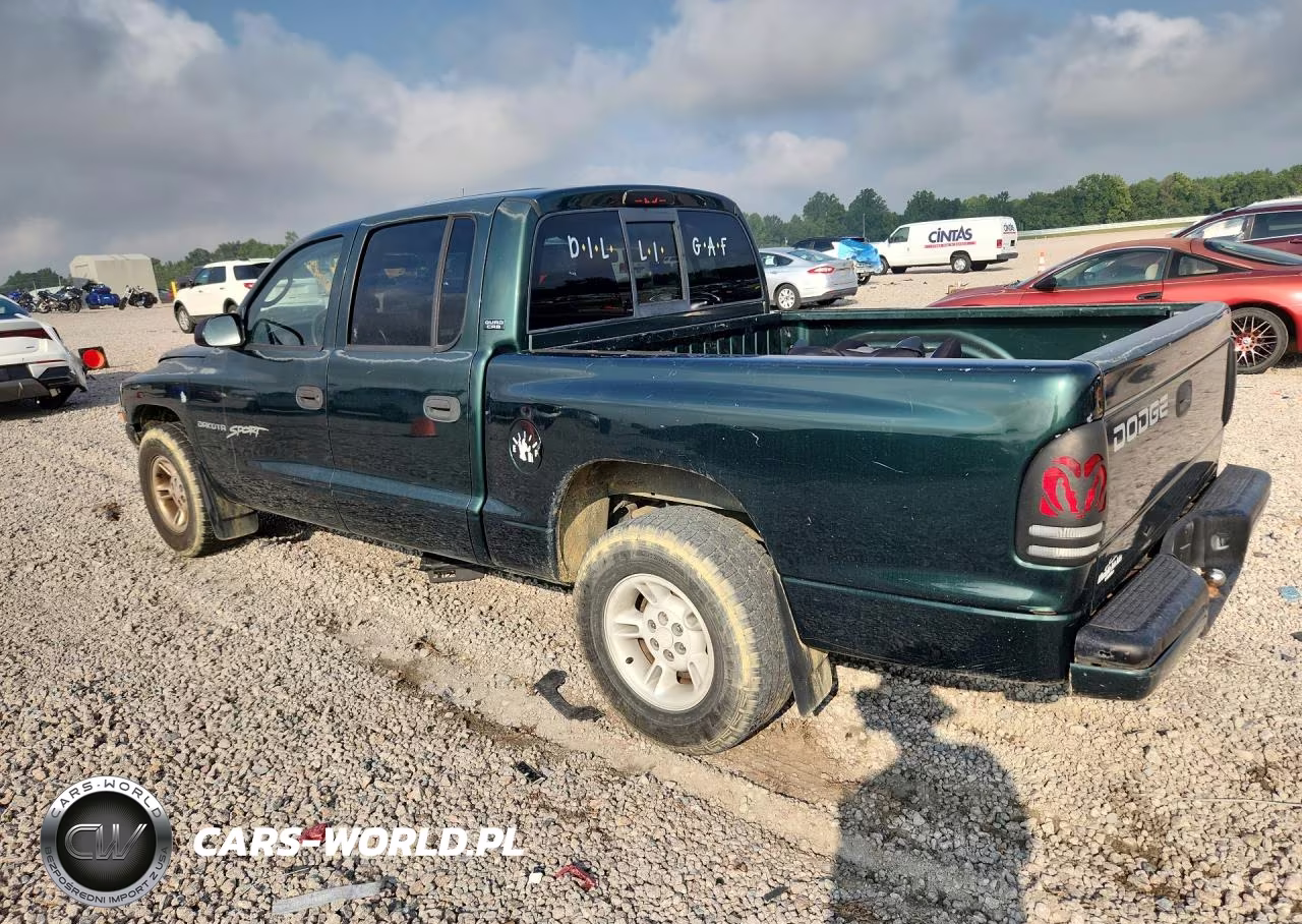2000 Dodge Dakota Quad VIN:1B7GL2AX8YS646934 - 2