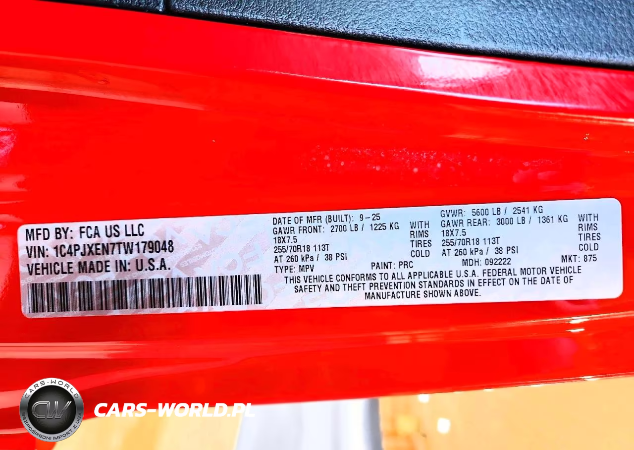 2026 Jeep Wrangler Sahara VIN:1C4PJXEN7TW179048 - 13