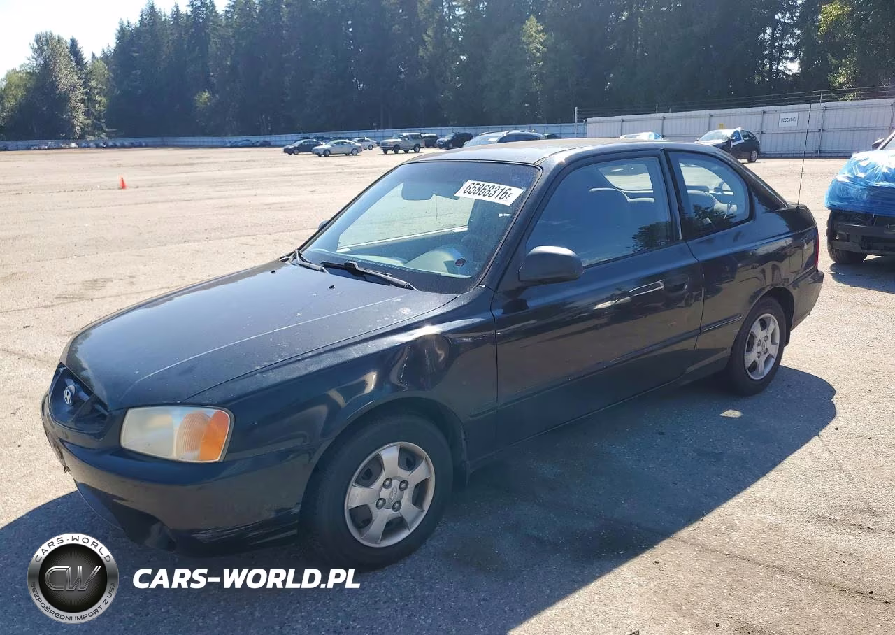 2001 Hyundai Accent Gs – zdjęcie 1 z 12