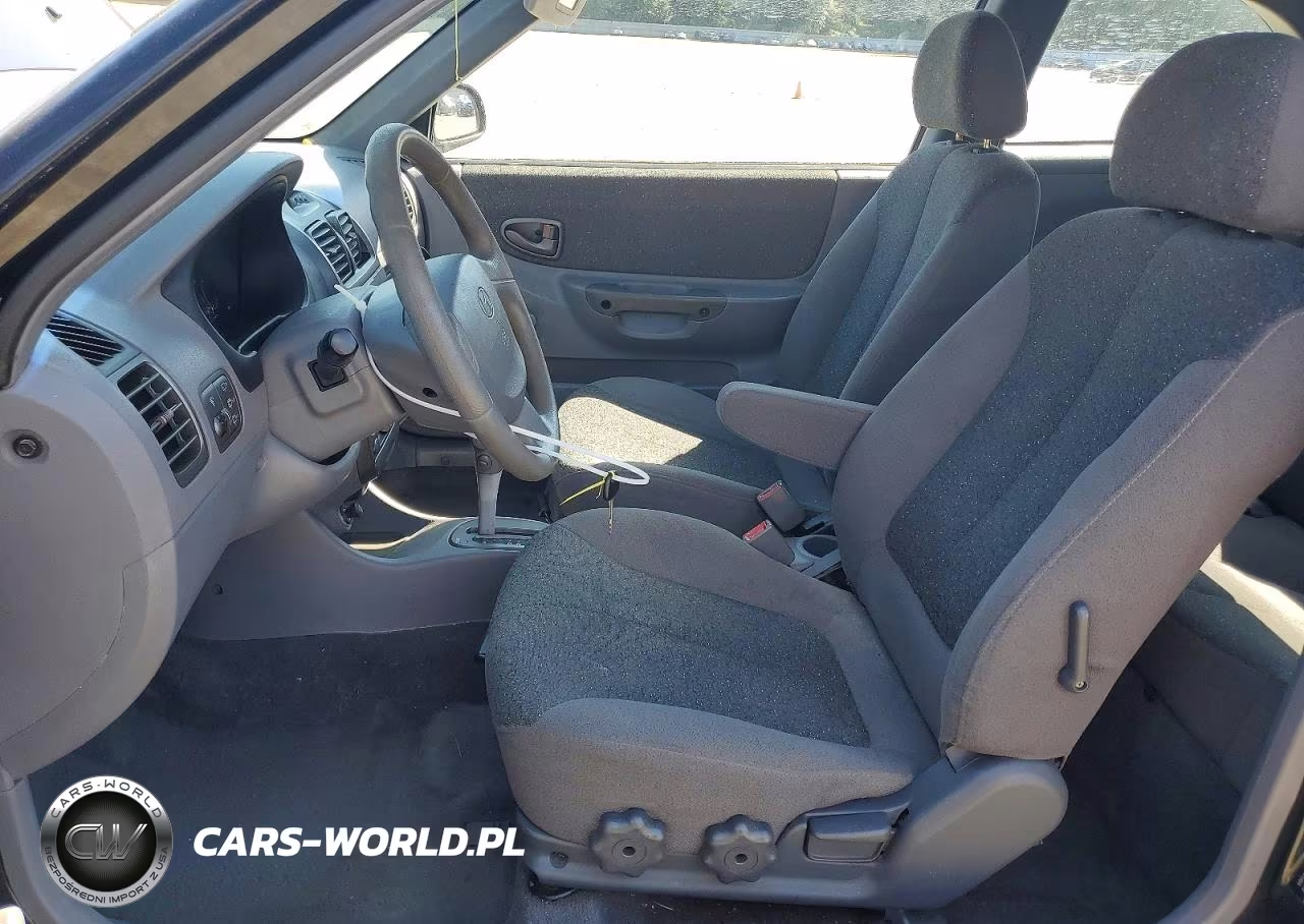 2001 Hyundai Accent Gs VIN:KMHCG35C91U084600 - 7