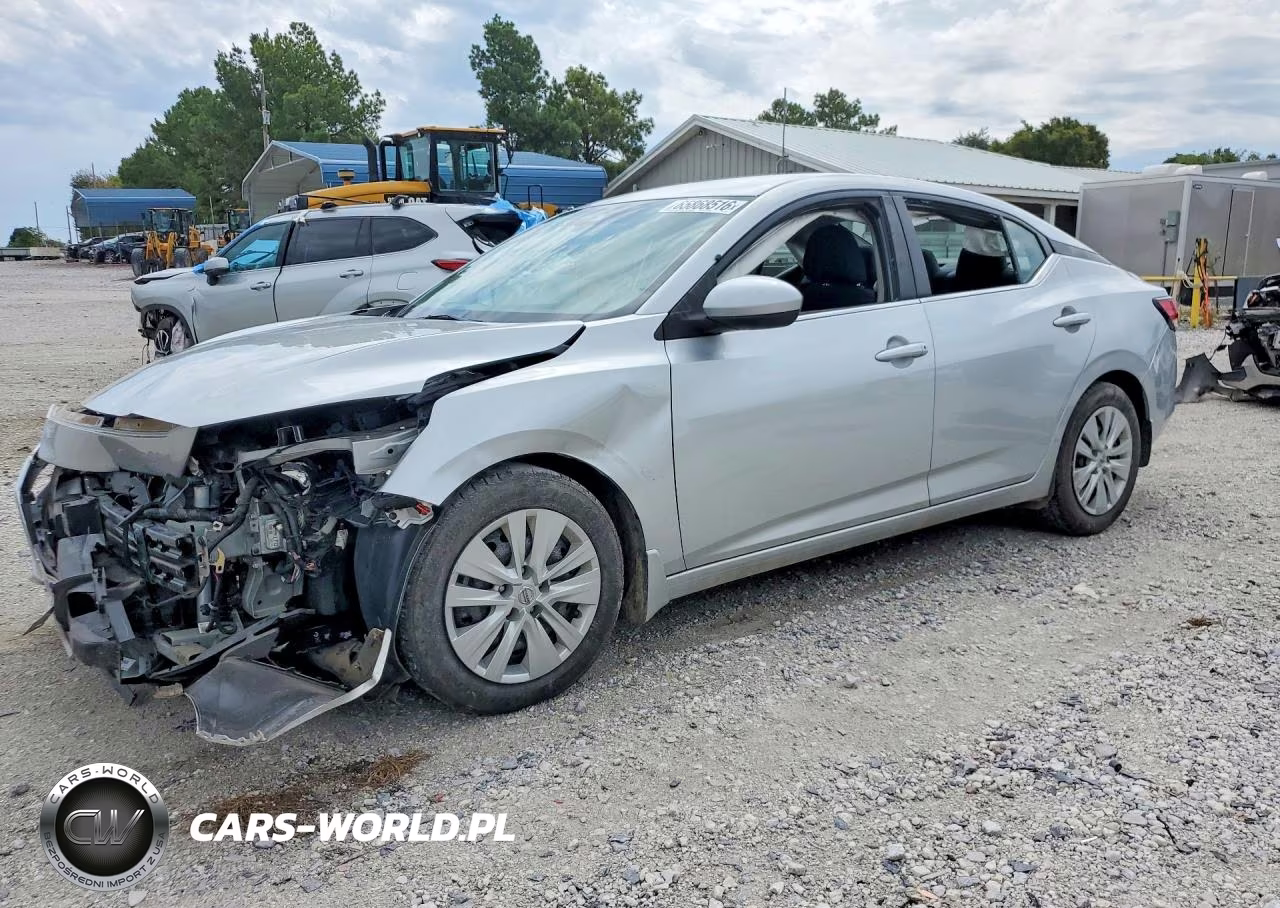 2022 Nissan Sentra S VIN:3N1AB8BV6NY279301 - 1