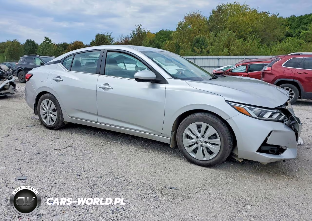 2022 Nissan Sentra S VIN:3N1AB8BV6NY279301 - 4