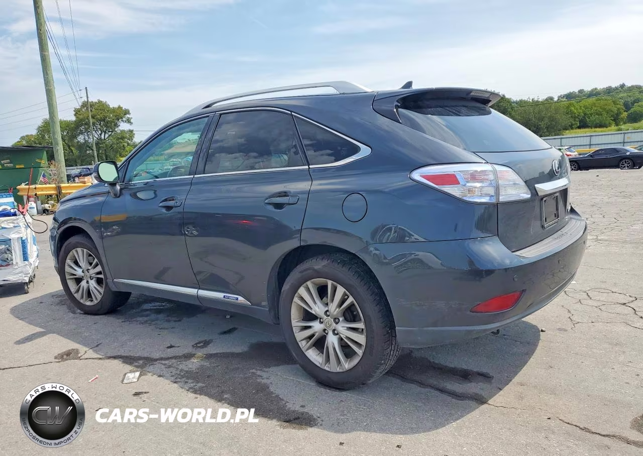 2011 Lexus Rx 450H VIN:JTJZB1BAXB2405137 - 2