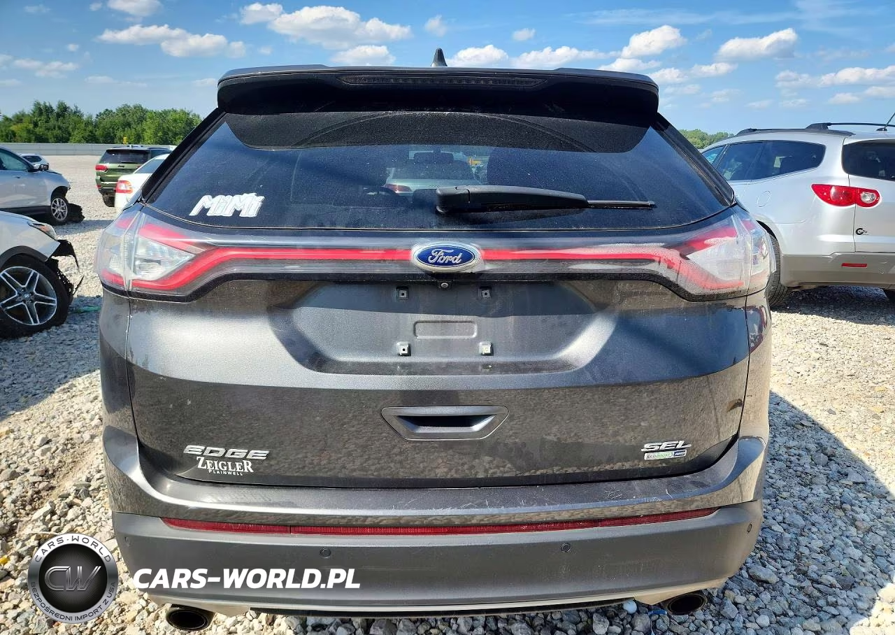 2018 Ford Edge Sel VIN:2FMPK4J98JBC00116 - 6