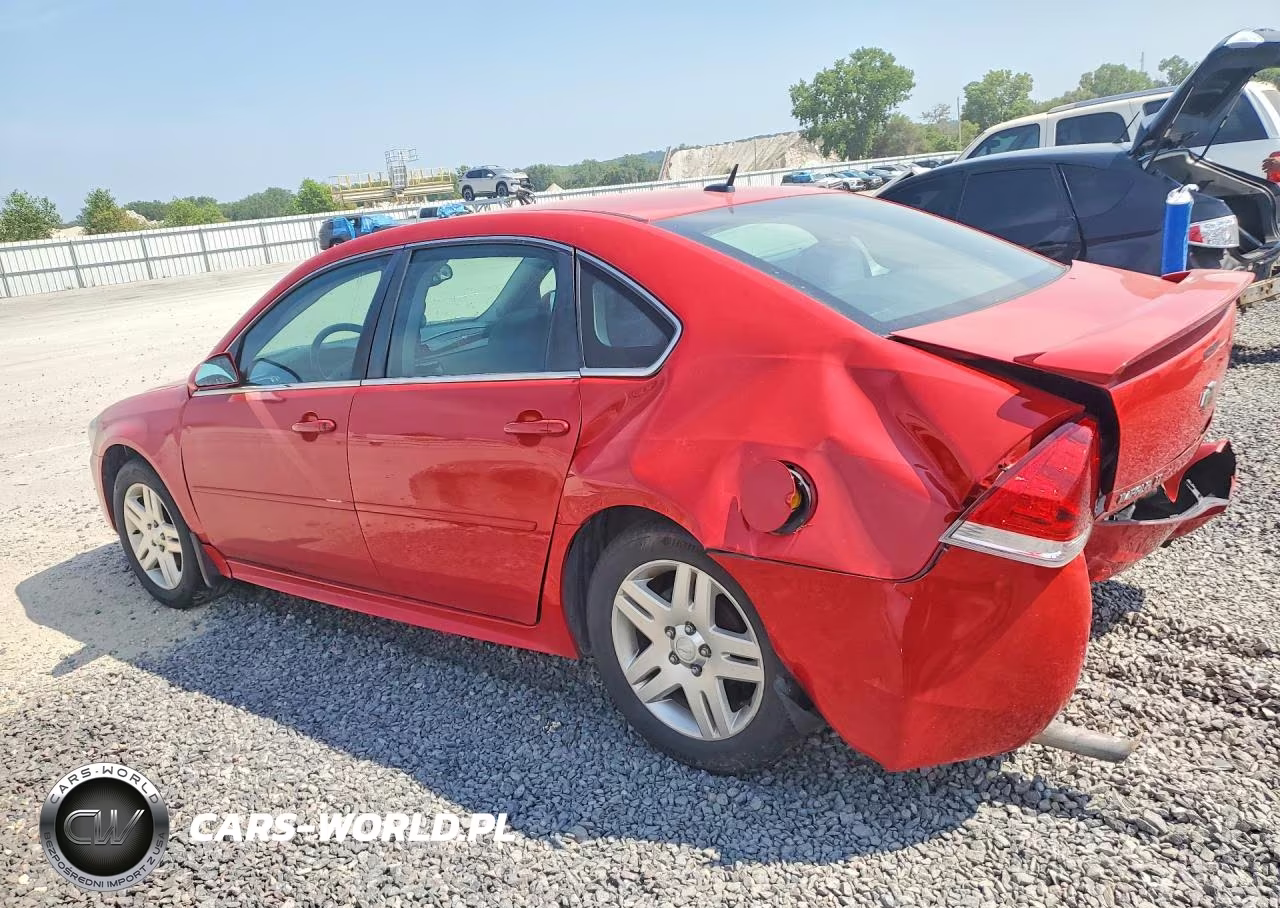 2012 Chevrolet Impala Lt VIN:2G1WB5E3XC1213897 - 2