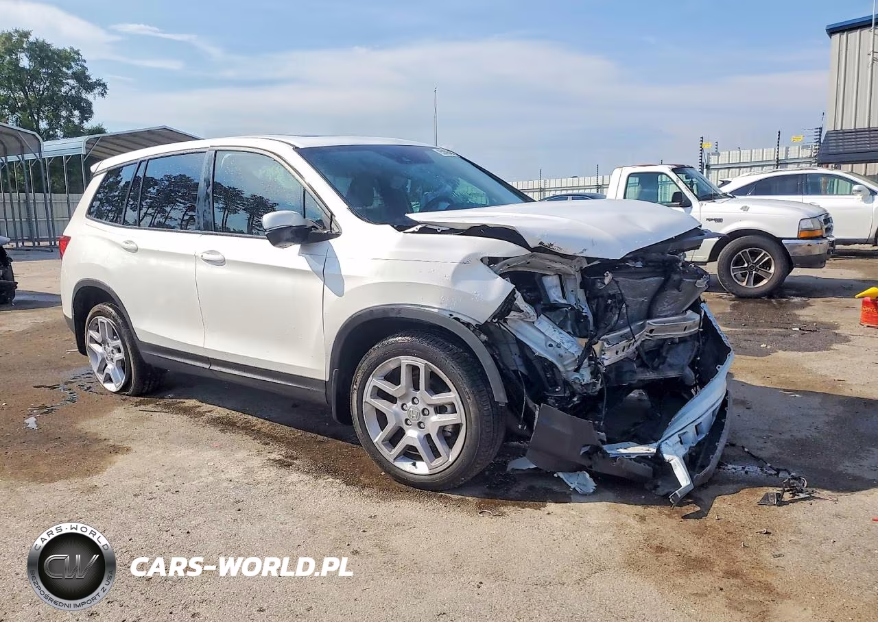 2025 Honda Passport Exl VIN:5FNYF8H51SB015210 - 4
