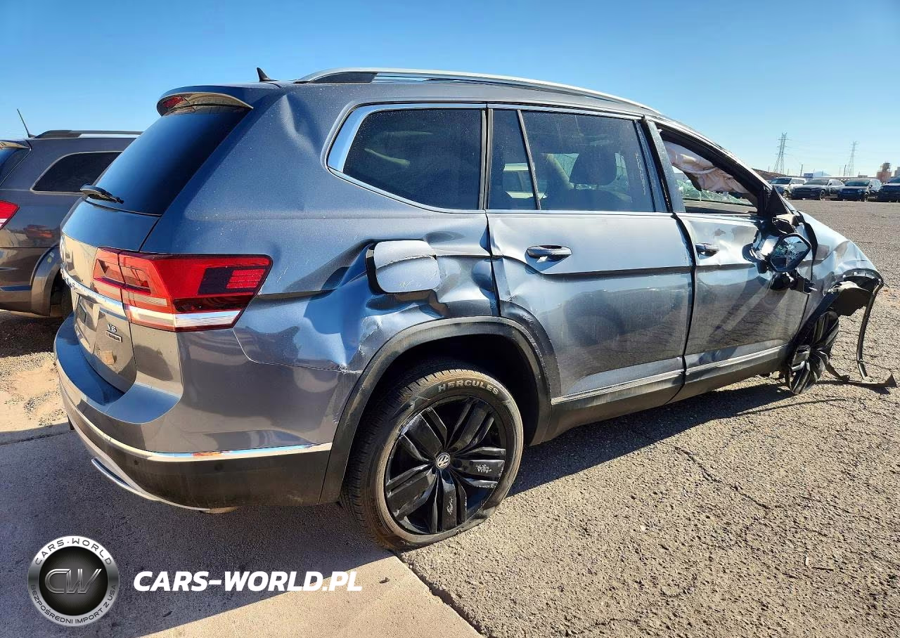 2018 Volkswagen Atlas Sel Premium VIN:1V2NR2CA6JC576234 - 3