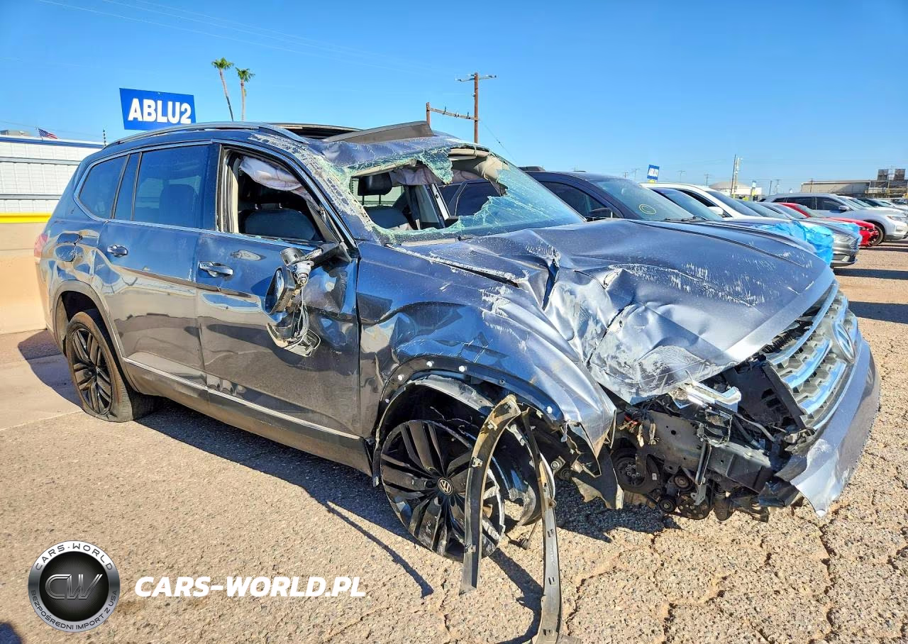 2018 Volkswagen Atlas Sel Premium VIN:1V2NR2CA6JC576234 - 4