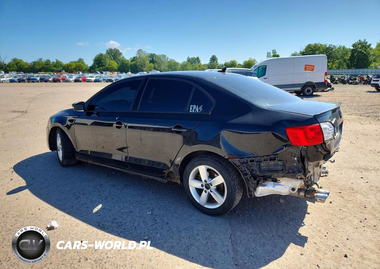 2011 Volkswagen Jetta Tdi VIN:3VWLL7AJ9BM033273 - 2