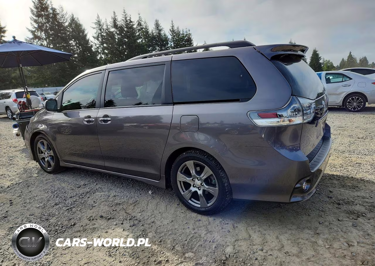 2017 Toyota Sienna Se VIN:5TDXZ3DC3HS790459 - 2