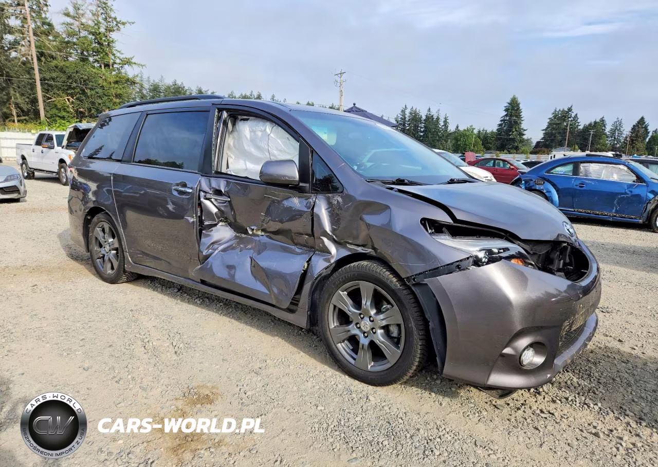 2017 Toyota Sienna Se VIN:5TDXZ3DC3HS790459 - 4