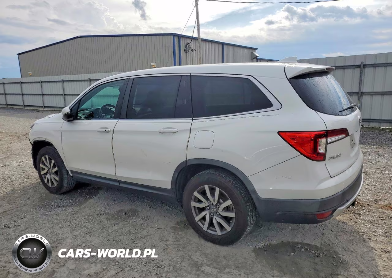 2021 Honda Pilot Exl VIN:5FNYF6H52MB051804 - 2
