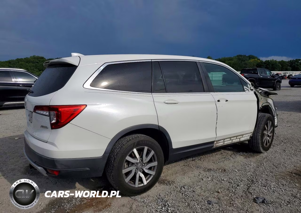 2021 Honda Pilot Exl VIN:5FNYF6H52MB051804 - 3