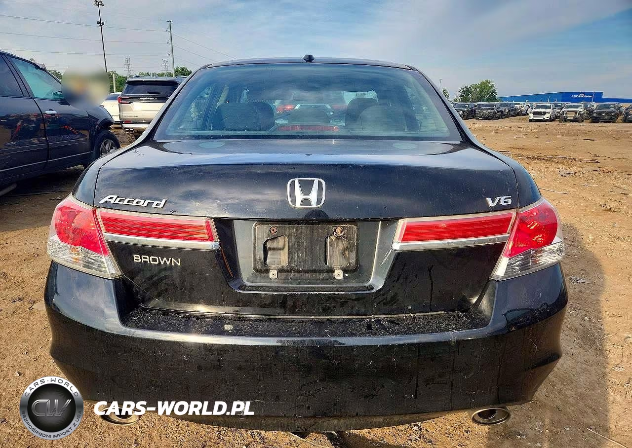 2011 Honda Accord Exl VIN:1HGCP3F81BA028847 - 6
