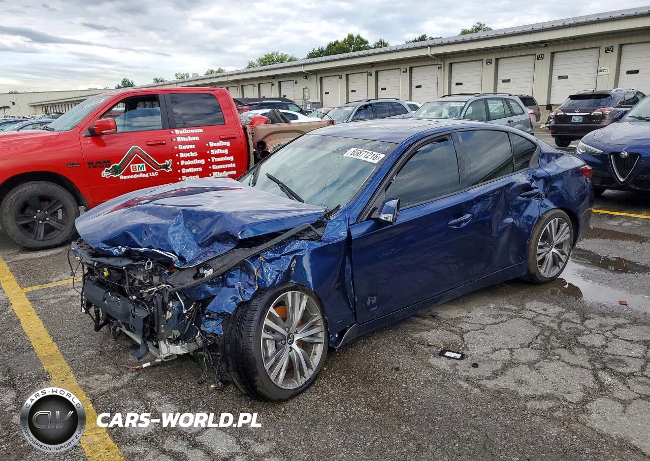 2019 Infiniti Q50 3.0T Sport VIN:JN1EV7AR2KM590553 - 1