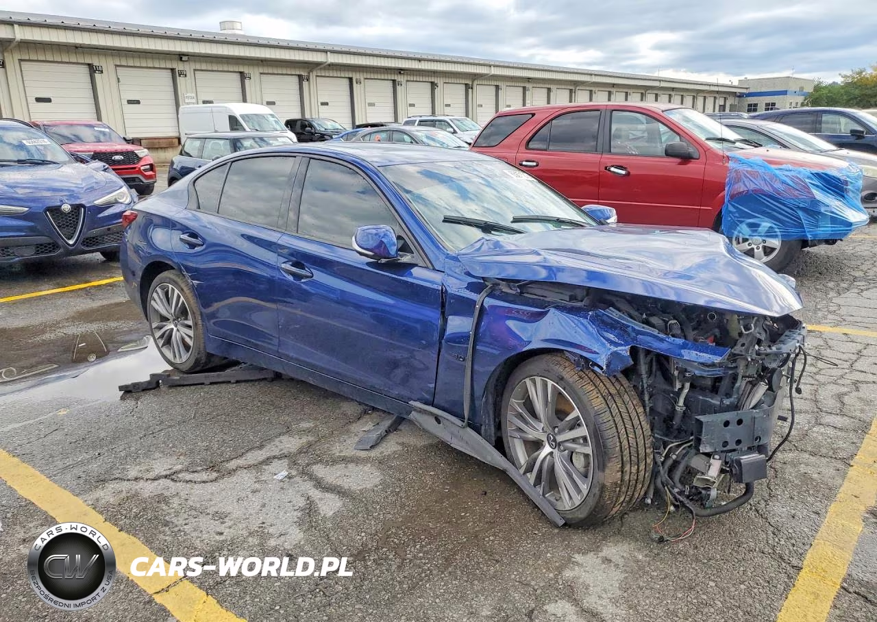 2019 Infiniti Q50 3.0T Sport VIN:JN1EV7AR2KM590553 - 4