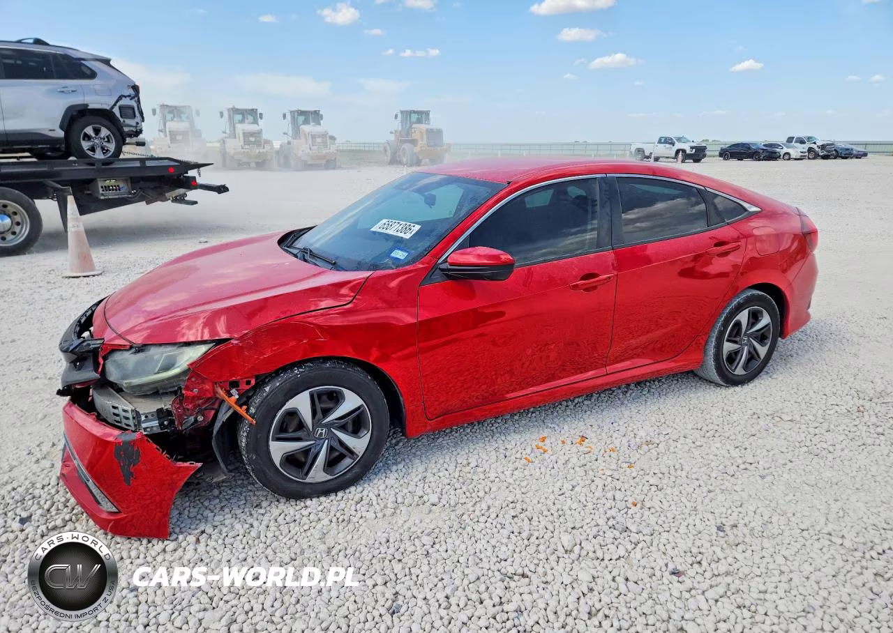 2020 Honda Civic Lx VIN:2HGFC2F68LH501342 - 1