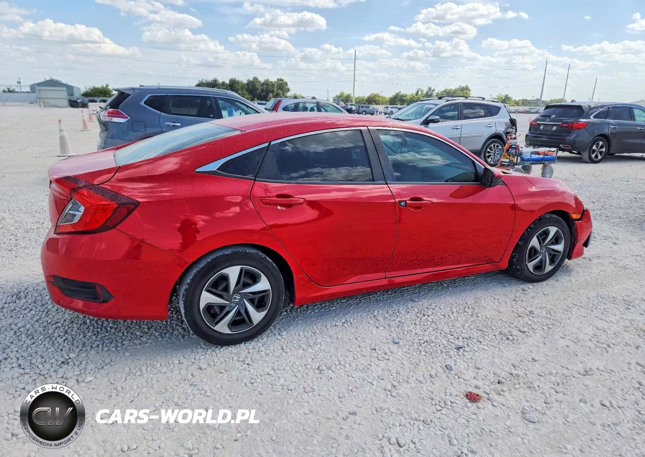 2020 Honda Civic Lx VIN:2HGFC2F68LH501342 - 3