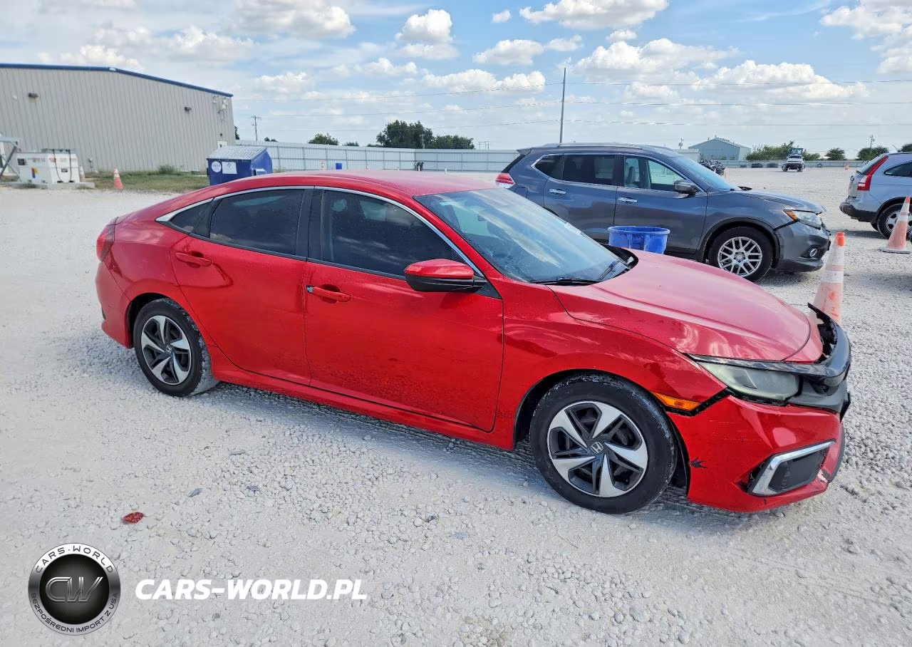 2020 Honda Civic Lx VIN:2HGFC2F68LH501342 - 4