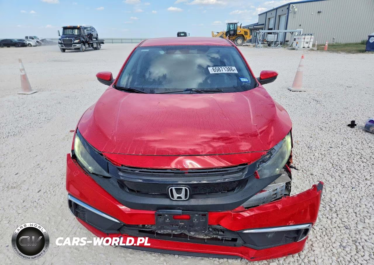2020 Honda Civic Lx VIN:2HGFC2F68LH501342 - 5