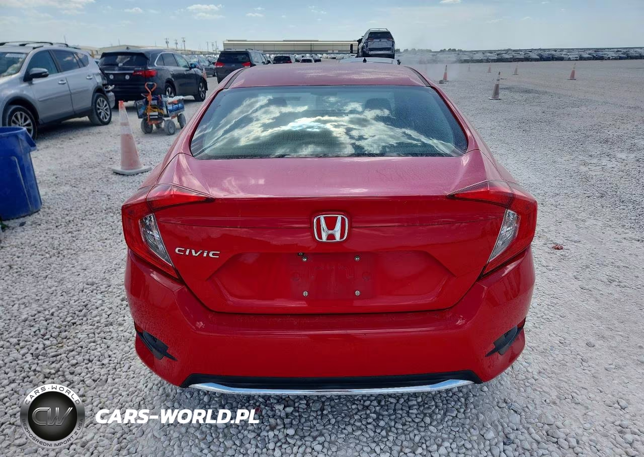 2020 Honda Civic Lx VIN:2HGFC2F68LH501342 - 6