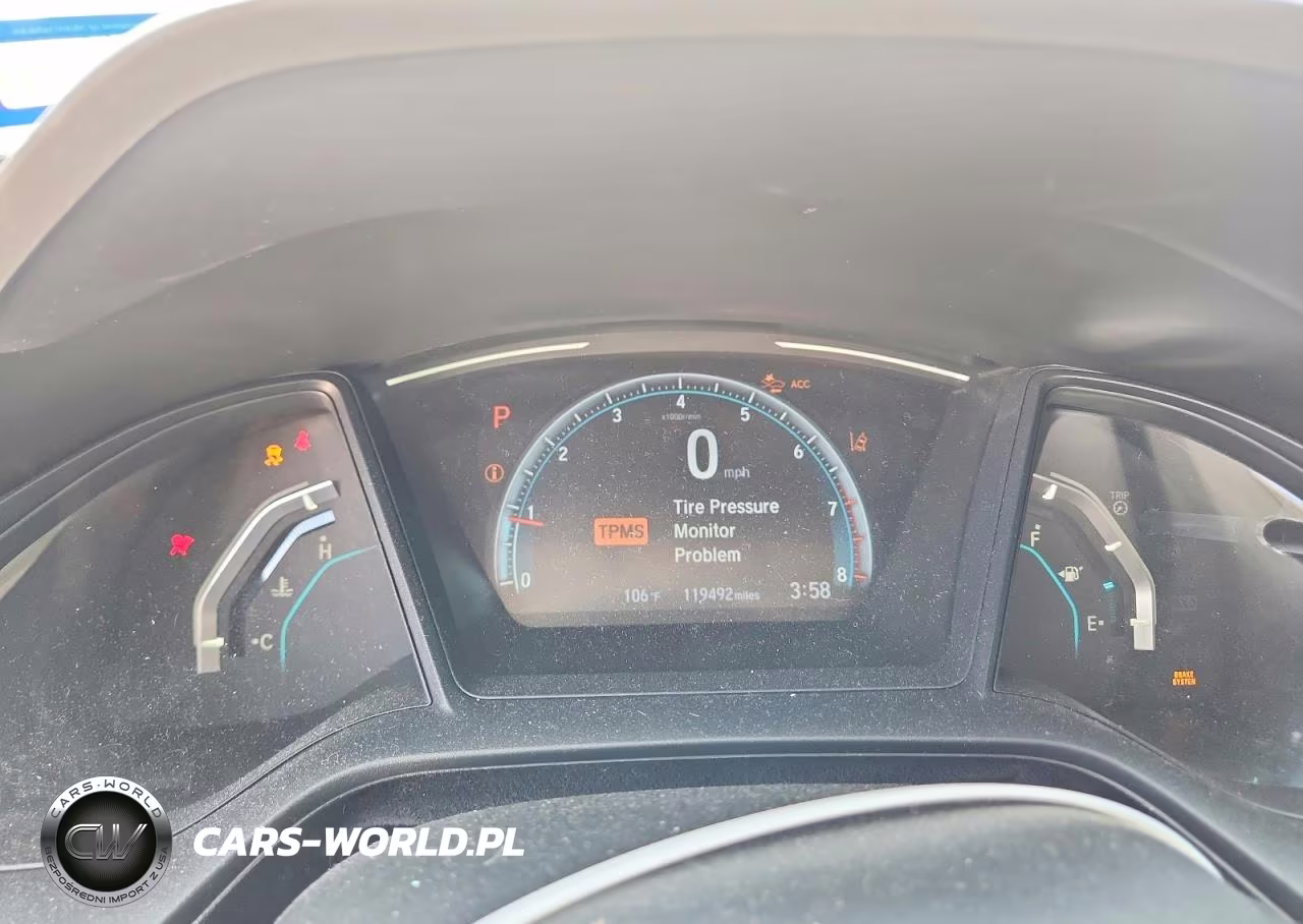 2020 Honda Civic Lx VIN:2HGFC2F68LH501342 - 9