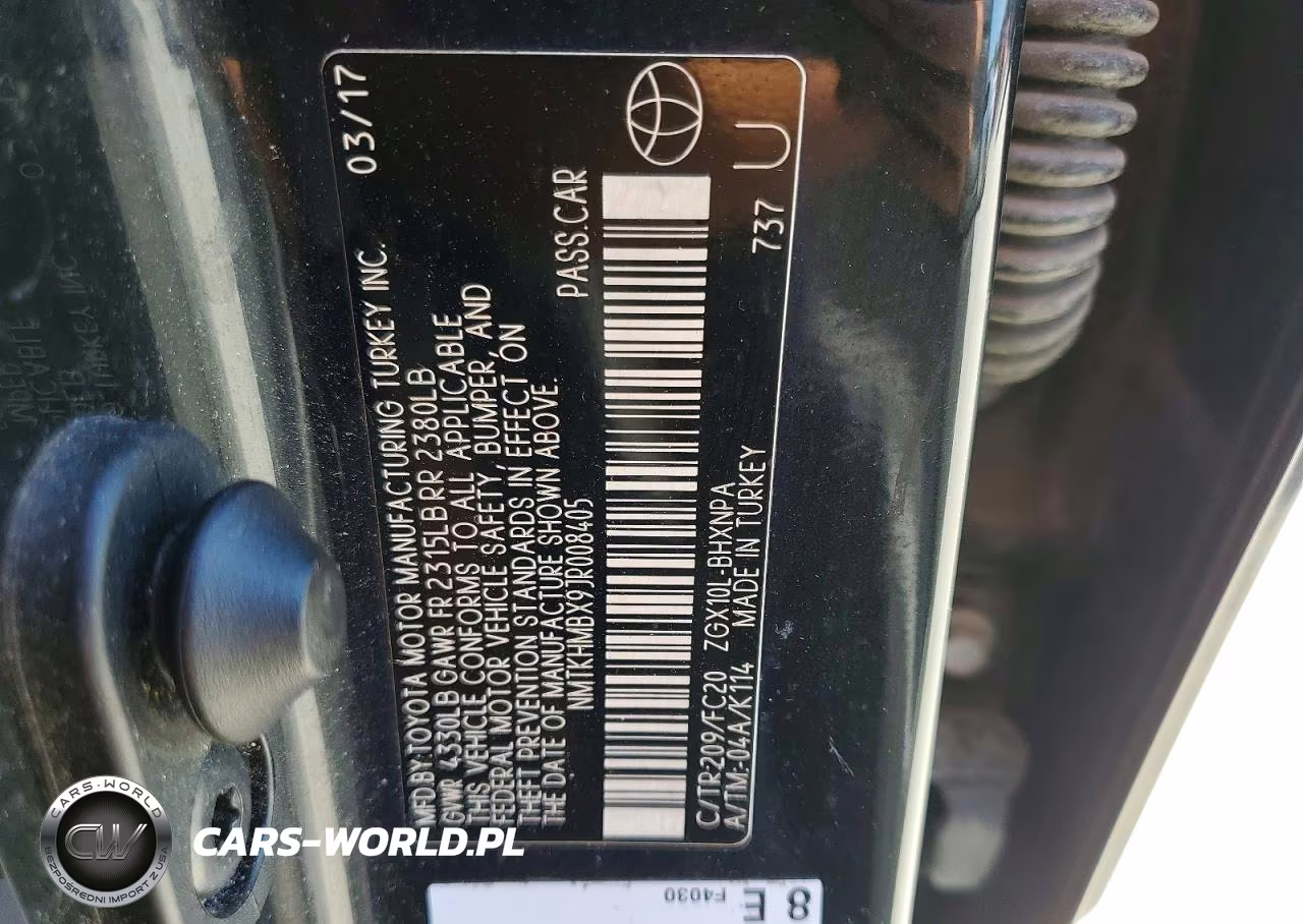 2018 Toyota C-Hr Xle VIN:NMTKHMBX9JR008405 - 12