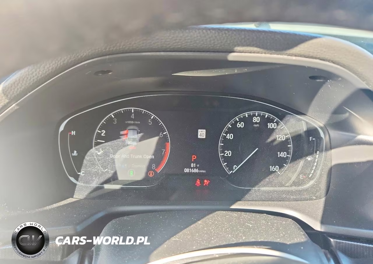 2019 Honda Accord Sport VIN:1HGCV1F31KA154849 - 9