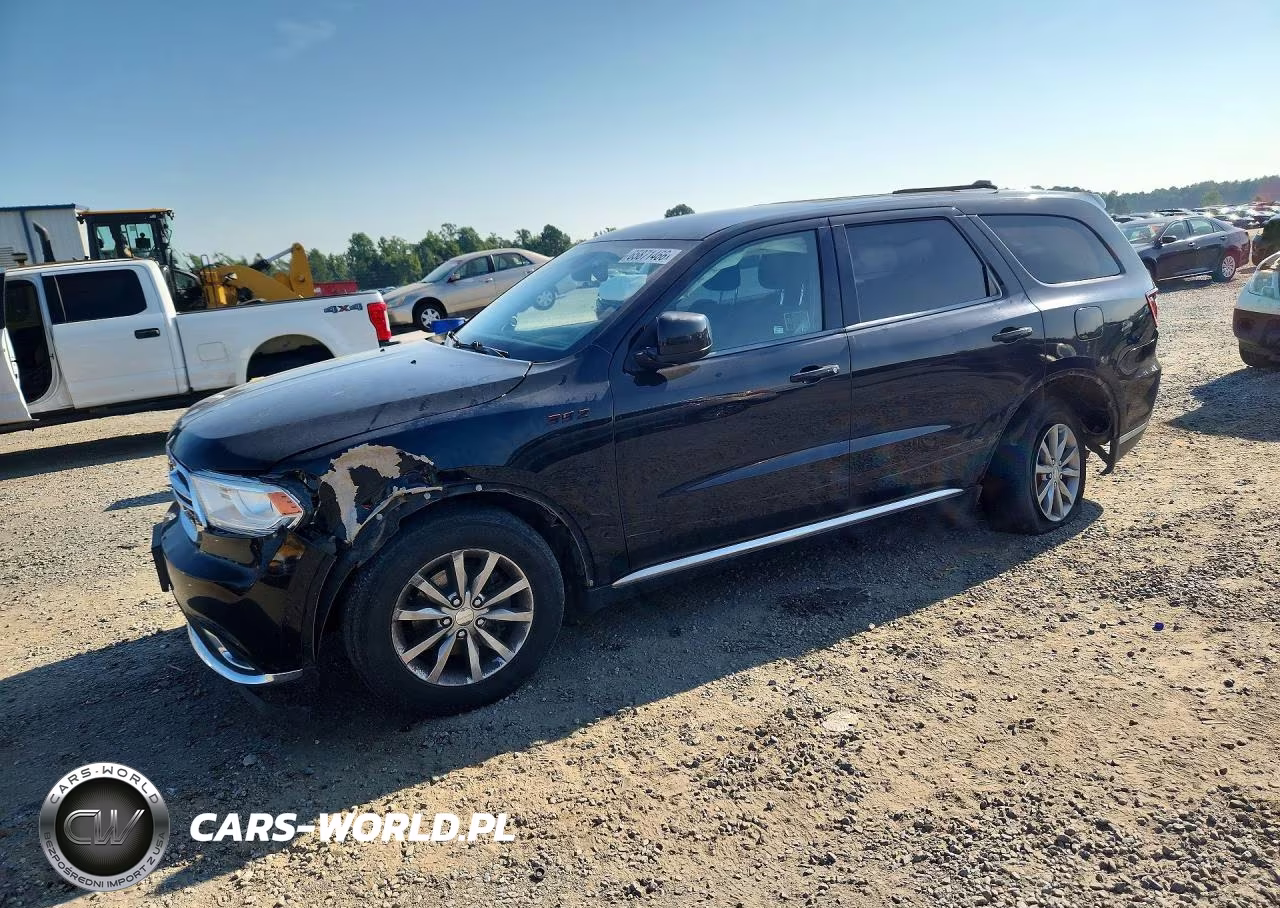 2018 Dodge Durango Sxt VIN:1C4RDJAG9JC315621 - 1