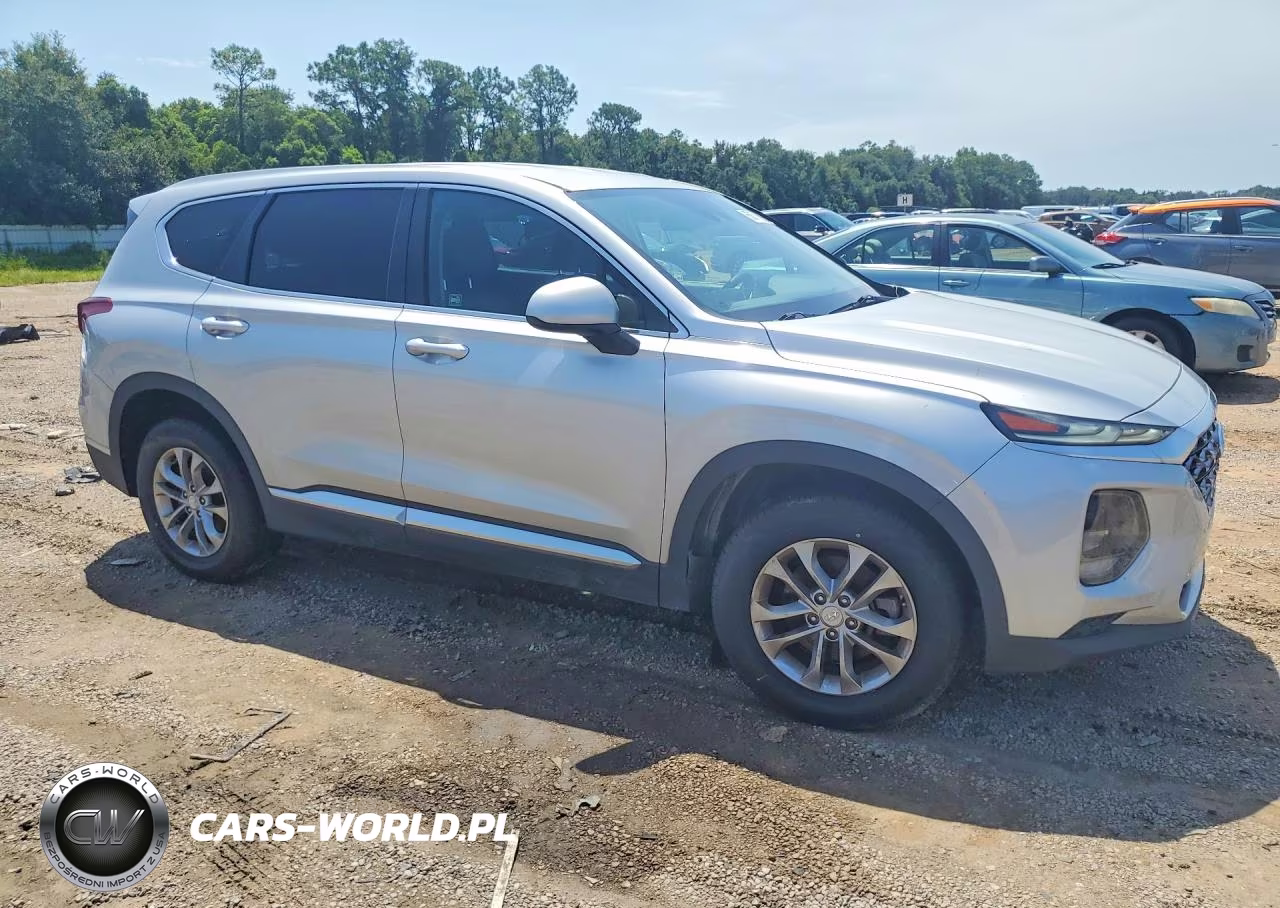 2019 Hyundai Santa Fe Se VIN:5NMS23AD9KH099989 - 4
