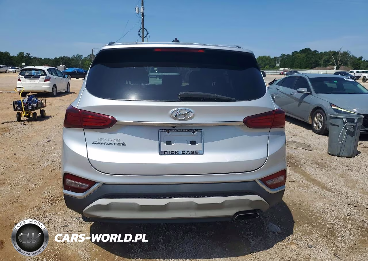 2019 Hyundai Santa Fe Se VIN:5NMS23AD9KH099989 - 6