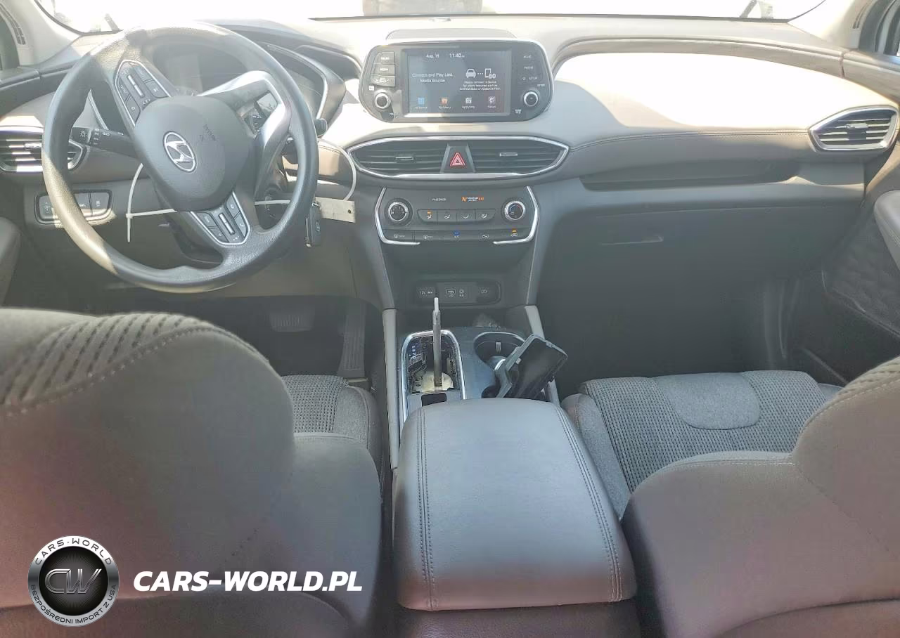 2019 Hyundai Santa Fe Se VIN:5NMS23AD9KH099989 - 8