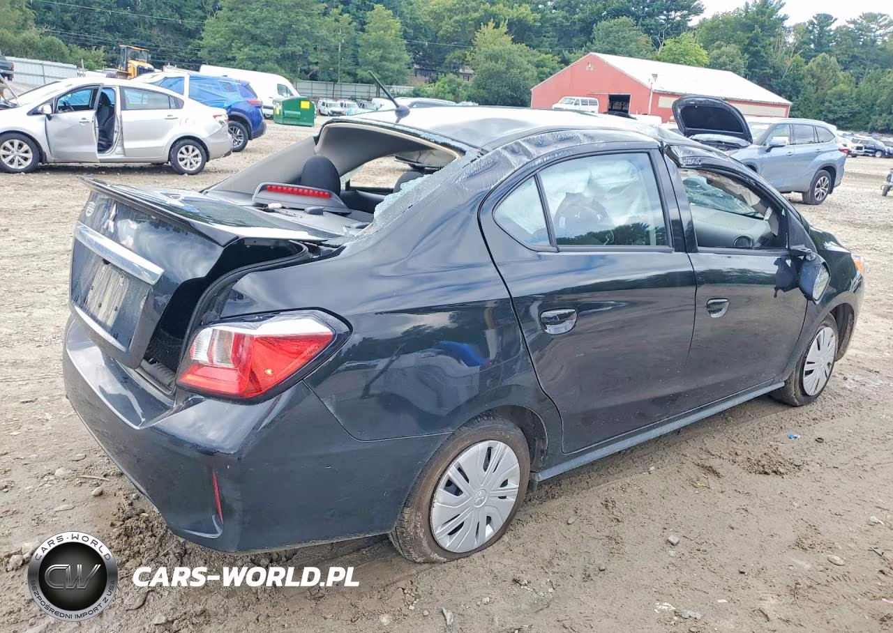 2024 Mitsubishi Mirage G4 Es VIN:ML32FUFJ1RHF14314 - 3