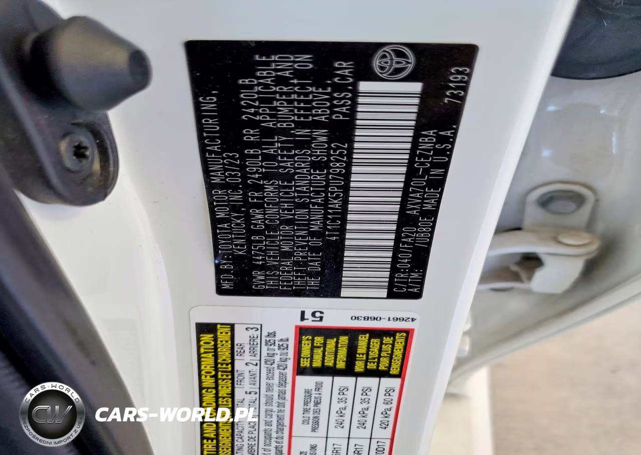 2023 Toyota Camry Le VIN:4T1C11AK5PU798252 - 13