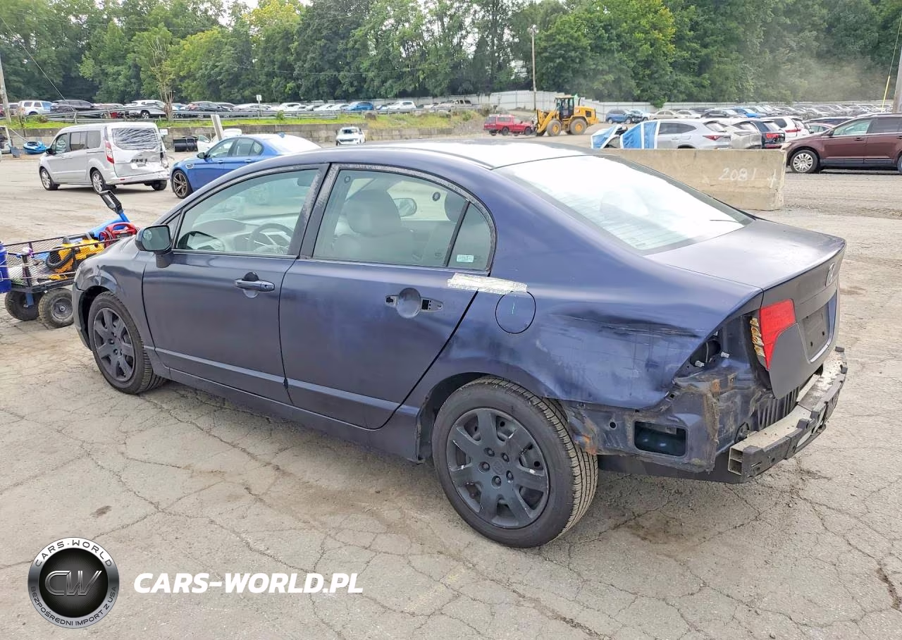 2008 Honda Civic Lx VIN:2HGFA16558H510742 - 2