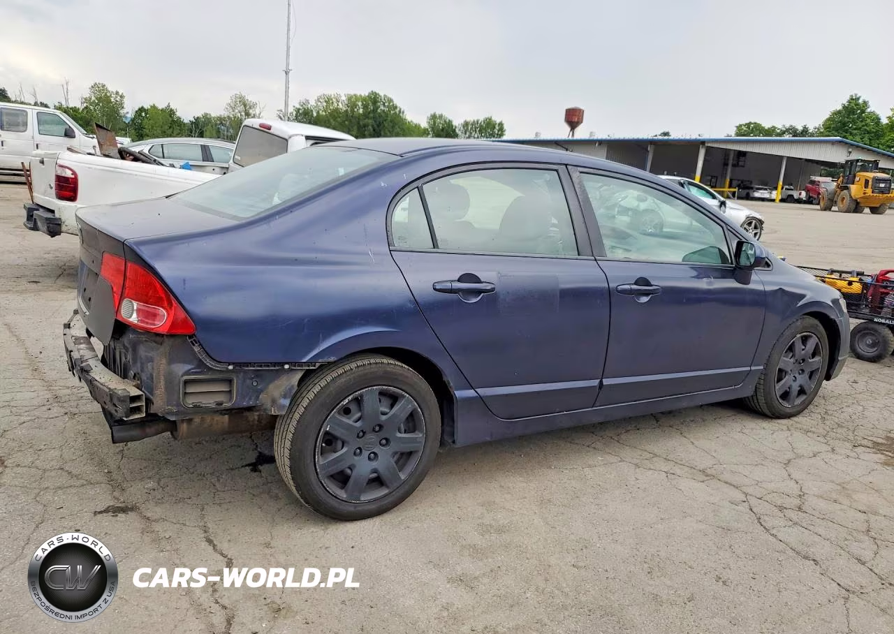 2008 Honda Civic Lx VIN:2HGFA16558H510742 - 3
