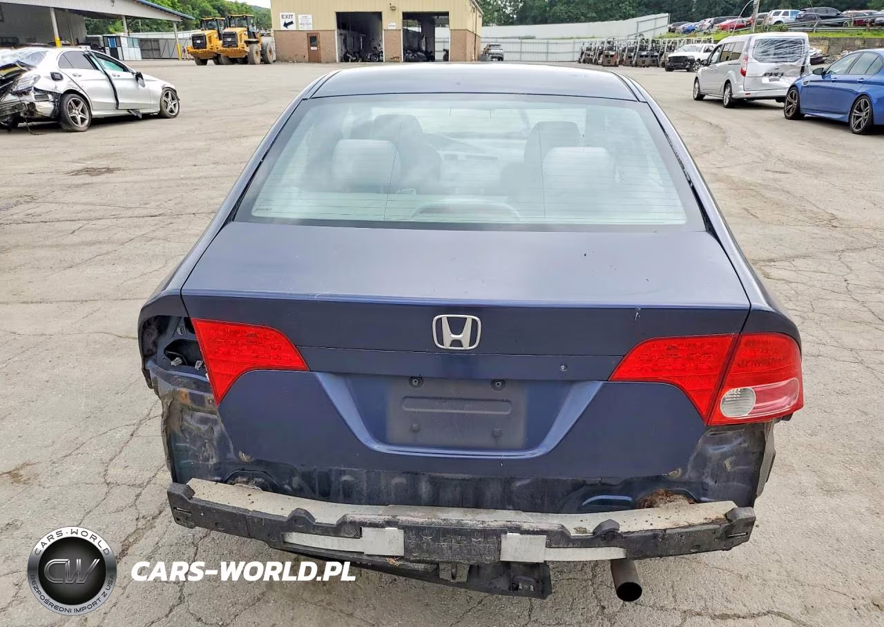 2008 Honda Civic Lx VIN:2HGFA16558H510742 - 6