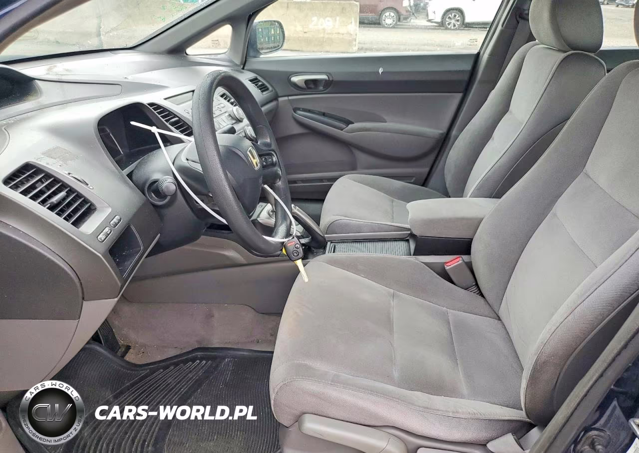 2008 Honda Civic Lx VIN:2HGFA16558H510742 - 7