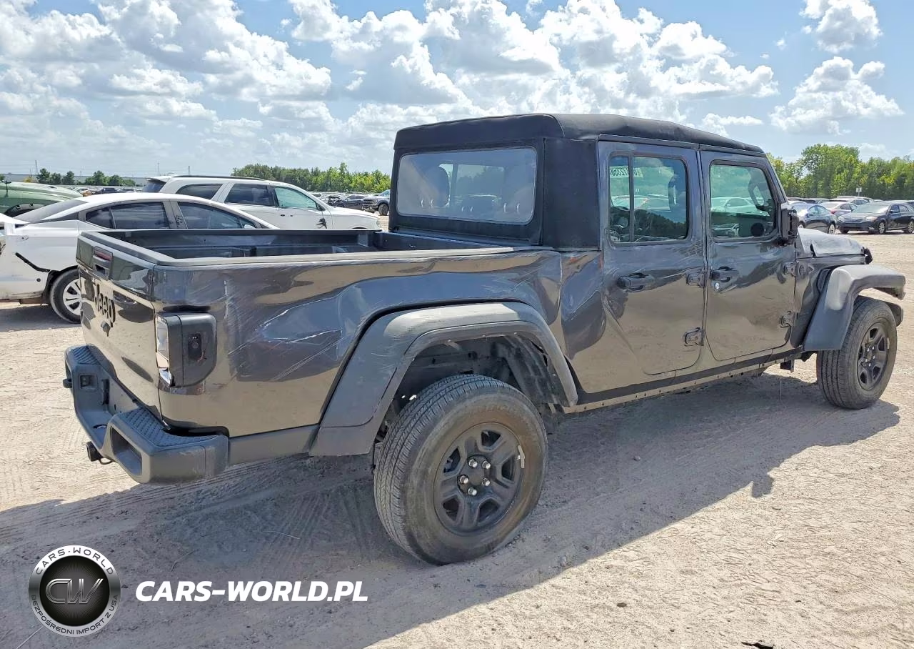 2024 Jeep Gladiator Sport VIN:1C6HJTAG1RL124603 - 3