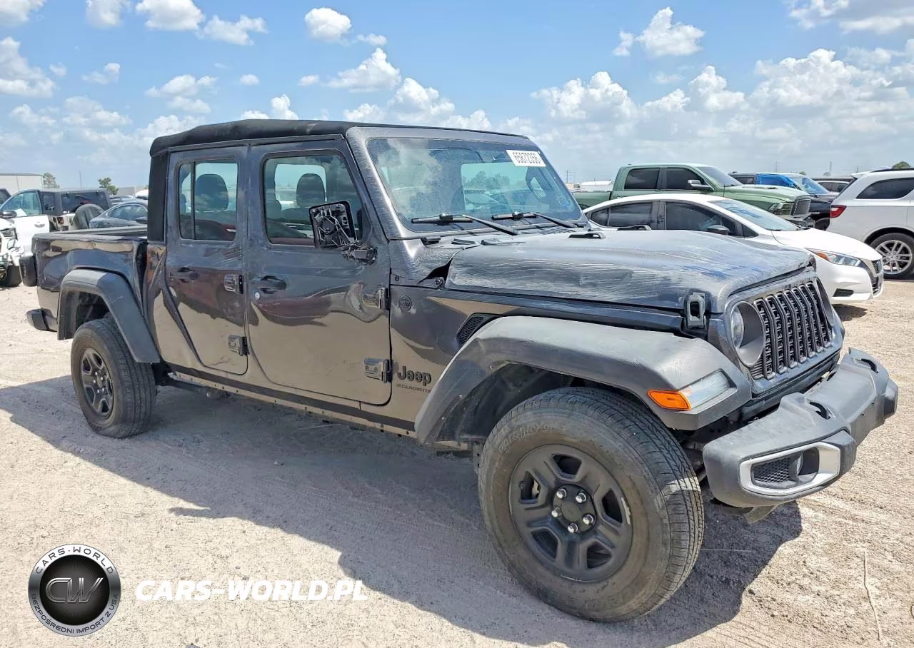 2024 Jeep Gladiator Sport VIN:1C6HJTAG1RL124603 - 4