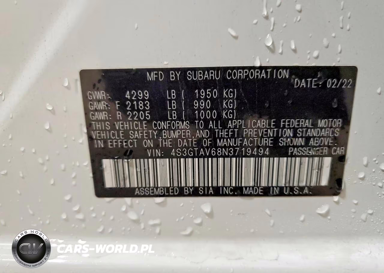 2022 Subaru Impreza Premium VIN:4S3GTAV68N3719494 - 13