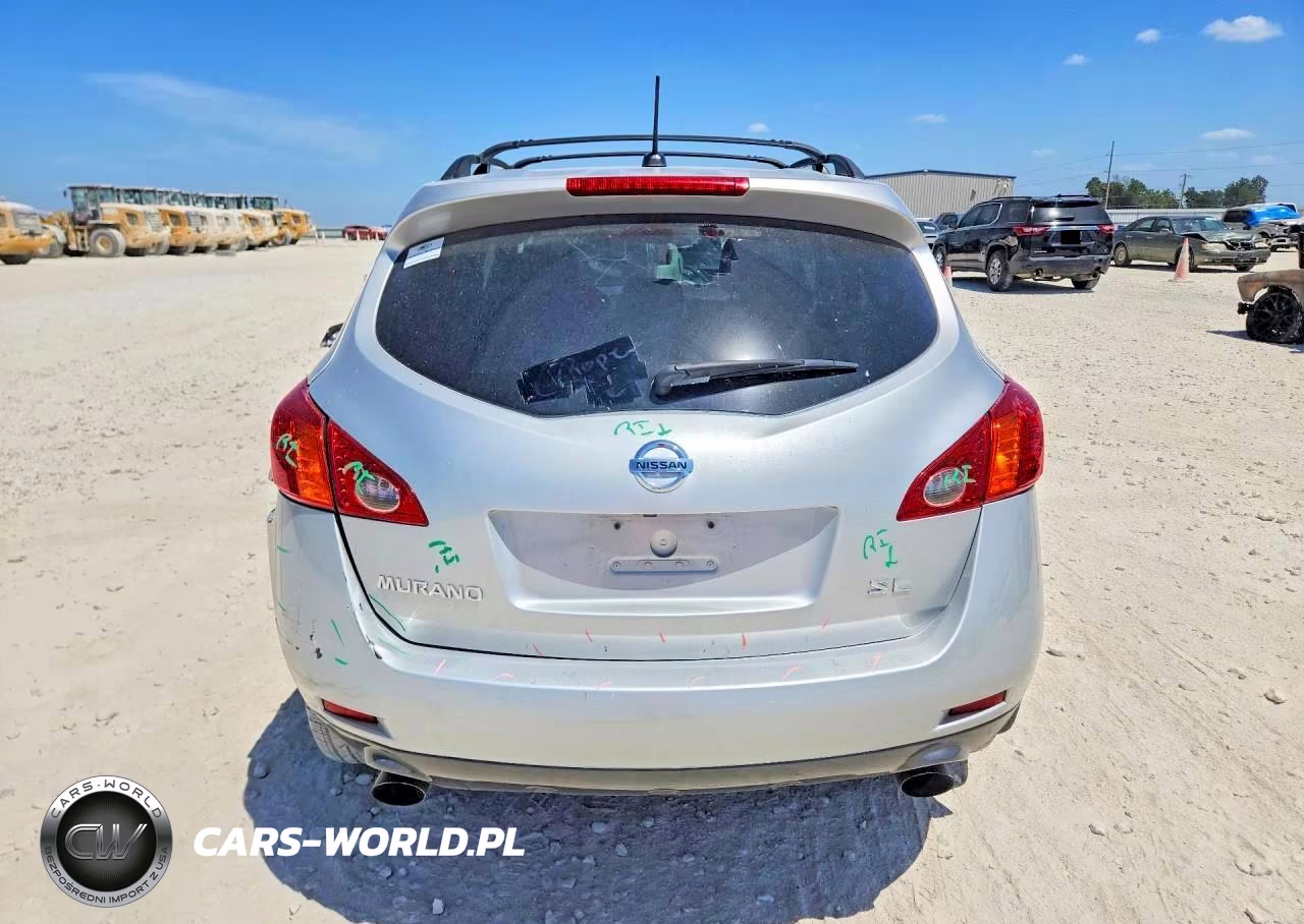 2009 Nissan Murano S VIN:JN8AZ18U99W001184 - 6