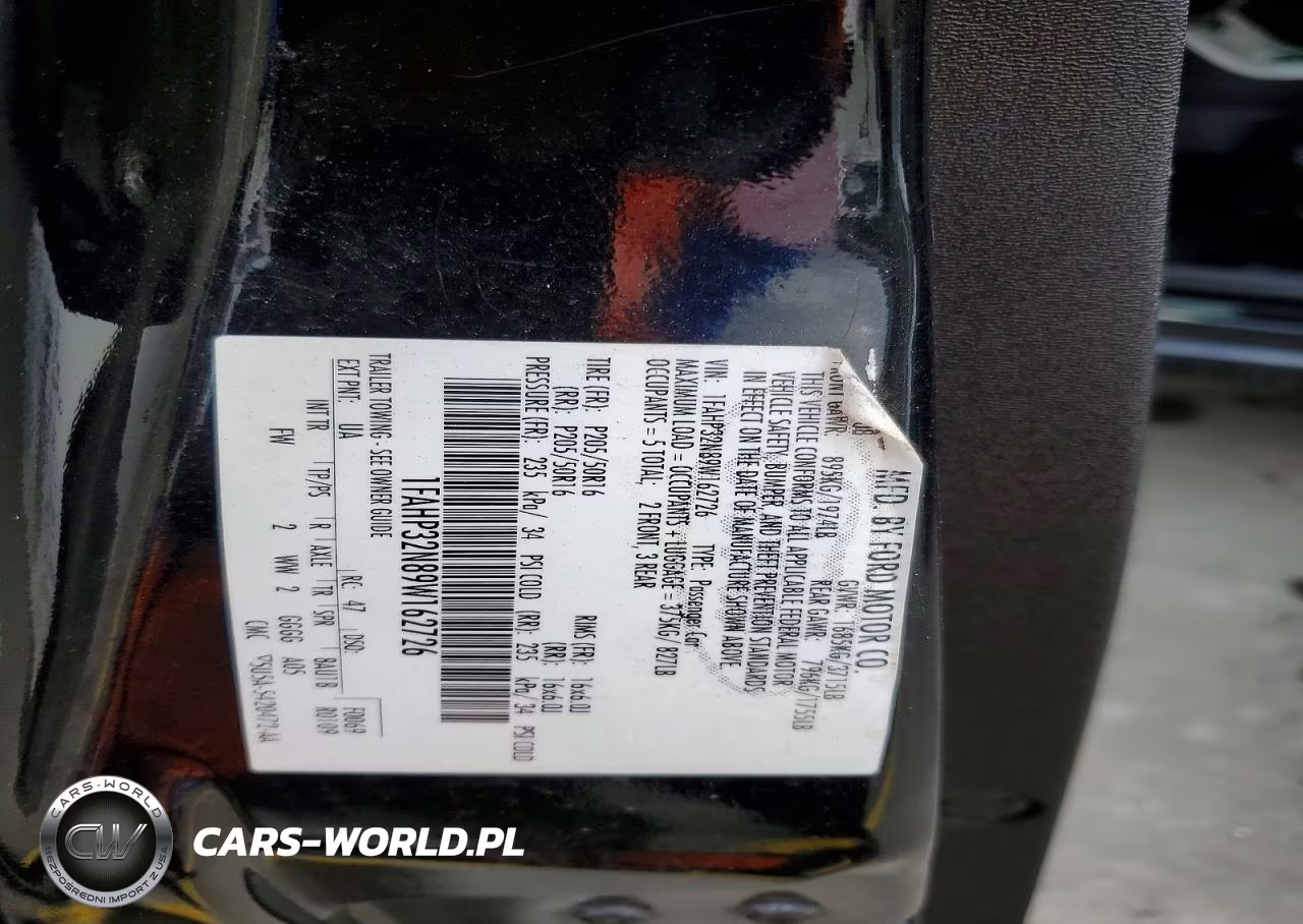 2009 Ford Focus Se VIN:1FAHP32N89W162726 - 12