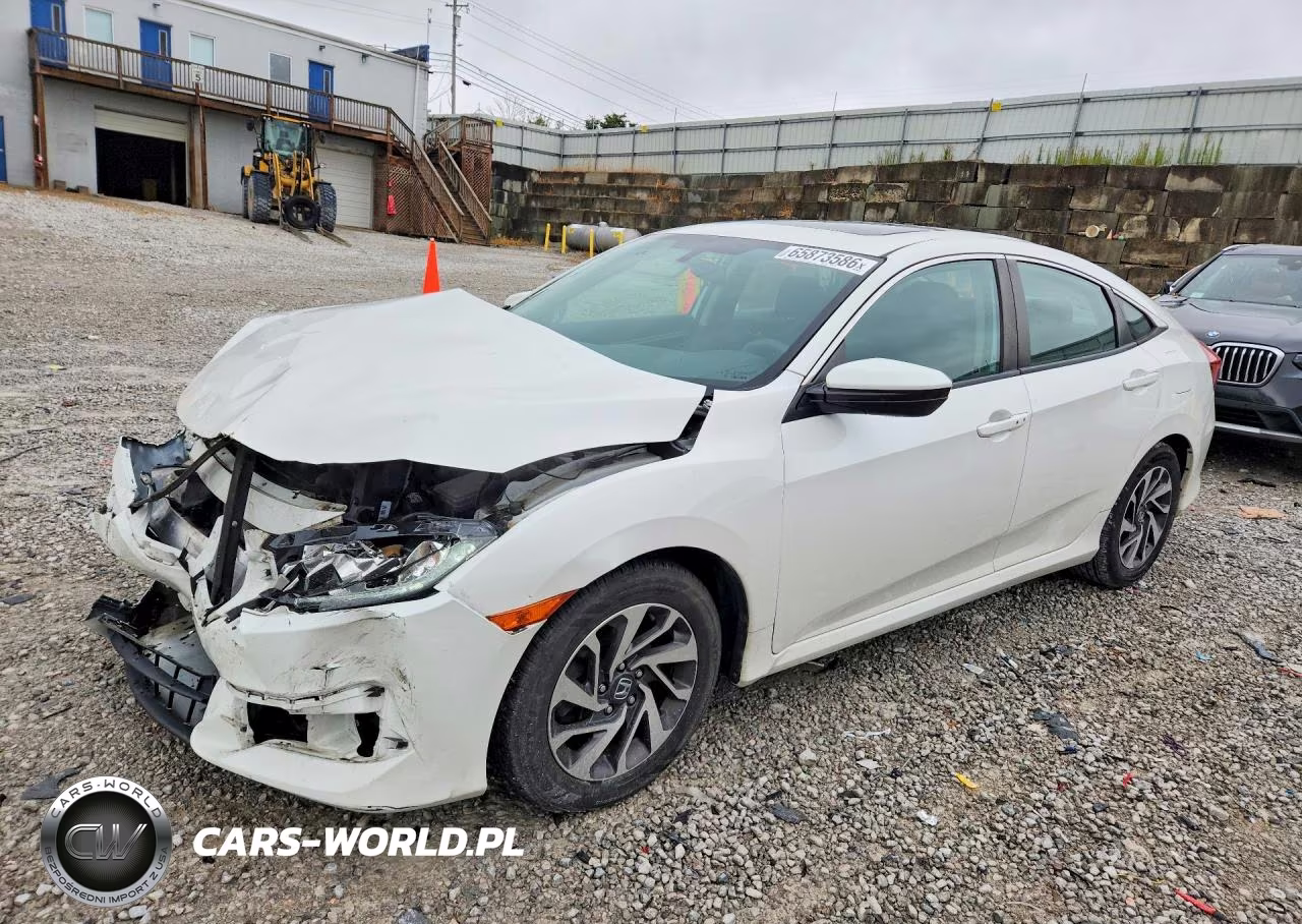 2017 Honda Civic VIN:19XFC2F71HE040527 - 1
