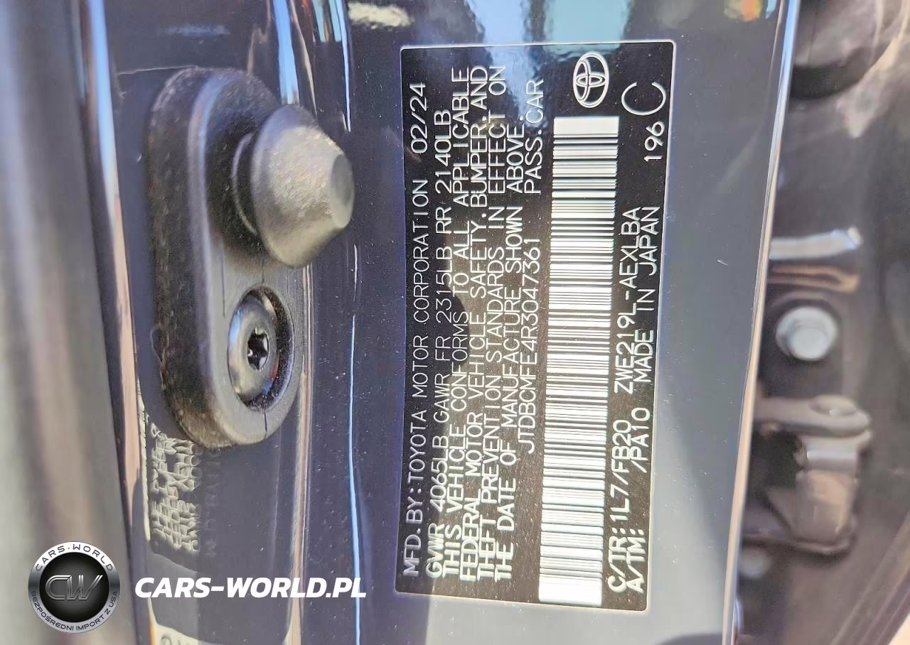 2024 Toyota Corolla Hybrid Le VIN:JTDBCMFE4R3047361 - 12